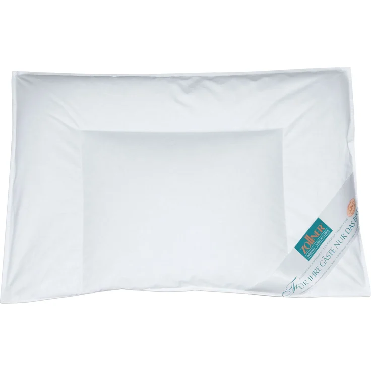 ZOLLNER Kinder & Kleinkinder Bettenset Bettdecke und Kopfkissen aus 90% Daunen und 10% Federn 40x60 cm & 100x135 cm – Bild 3