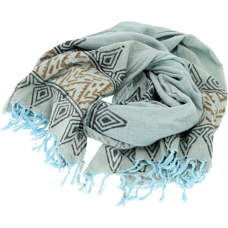 Guru-Shop Sarong Indisches bedrucktes Baumwolltuch, leichter.. – Bild 5