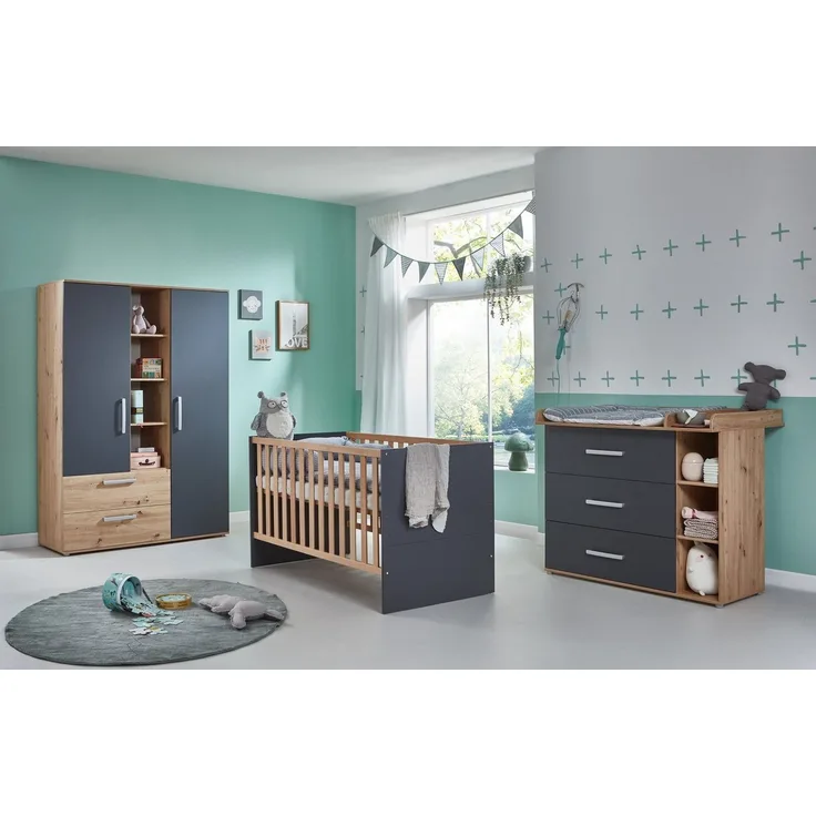Babyzimmer 3-teilig ALESSIA