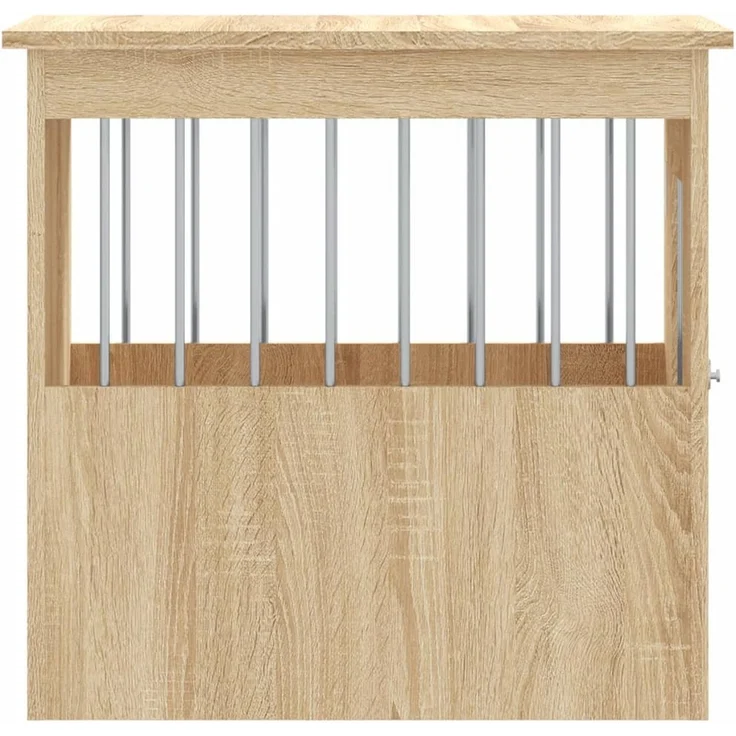 vidaXL Hundekäfig im Möbelstil Sonoma-Eiche 45x62x59 cm Holzwerkstoff 838311 – Bild 8