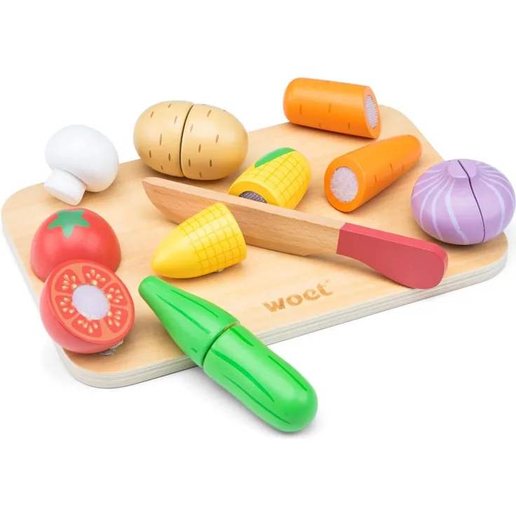 New Classic Toys Schneidsatz Gemüse junior 24 cm Holz 8-teilig