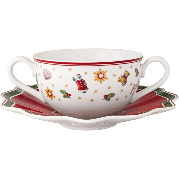 Villeroy & Boch Toy's Delight Suppentasse mit Untertasse (gezackt) – Bild 1