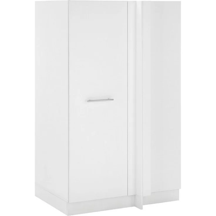 Laundreezy Eckschrank Laundreezy, Eckschrank BxHxT 100 x 162 x 68 cm (1-St) Breite 100cm, Tür L/R montierbar, Softclose-Funktion – Bild 4