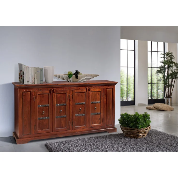 Sideboard Akazie 171x50x90 nougat lackiert OXFORD #403 – Bild 6