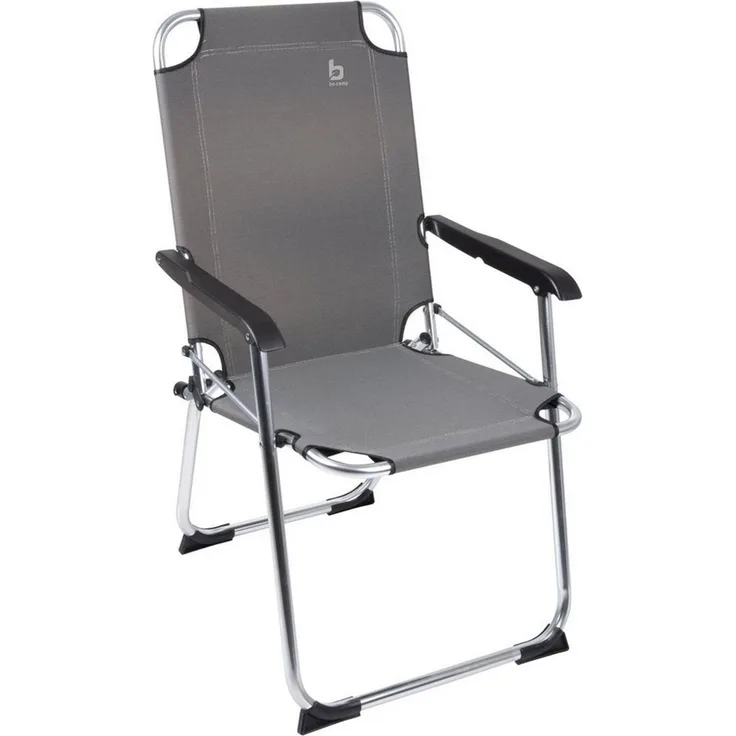 Alu Camping Klappstuhl grau