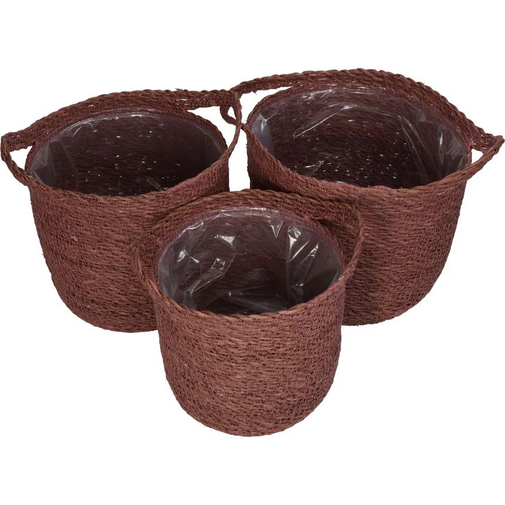 Pflanzgefäß COUNTRY BHT 25x24x25 cm braun – Bild 2