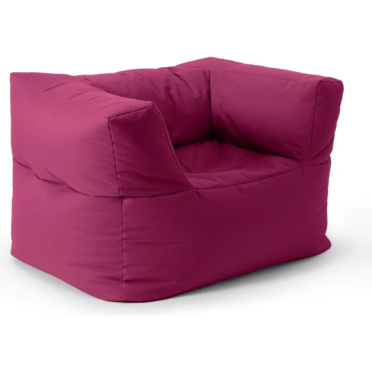 Lumaland Sitzsack-Sessel Modular 96x72x70cm weinrot – Bild 1