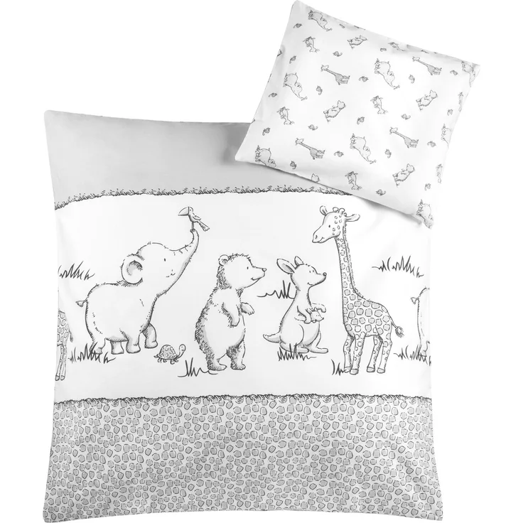 Julius Zöllner 'Safari' Bettwäsche 80x80 cm