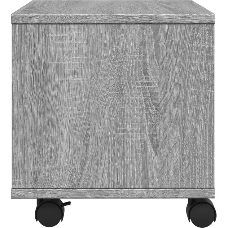 vidaXL Druckerständer mit Rollen Grau Sonoma 41x32x34,5 cm 840616 – Bild 5