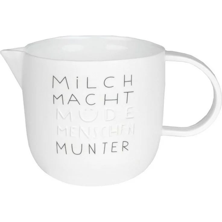 Räder Milchkännchen räder Guten Morgen Milchkännchen Milch macht müde Menschen munter Weiß – Bild 4