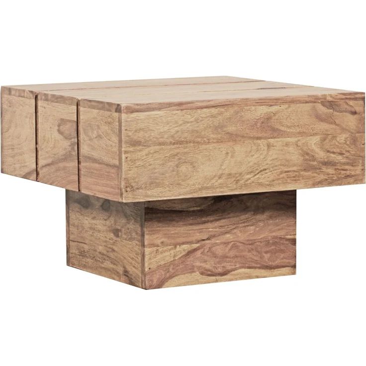 Beistelltisch Cube Akazie Massivholz 44x44x30cm Landhausstil – Bild 16