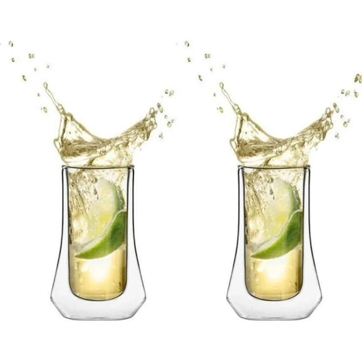 Vialli Design 2 Shotgläser Doppelwand Soho 60 ml 8913