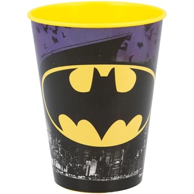 Storline Kinderbecher Batman 260 ml Trinkbecher für Kita & Frühstück, Plastik – Bild 3