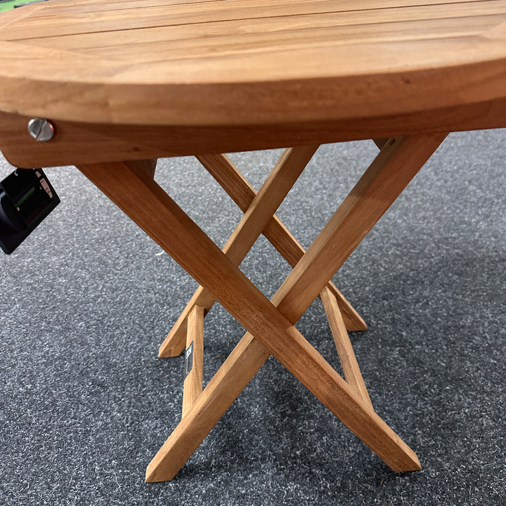 Beistelltisch Riva , Echtholz , Holzfarben , 50 x 50 x 50 cm – Bild 4