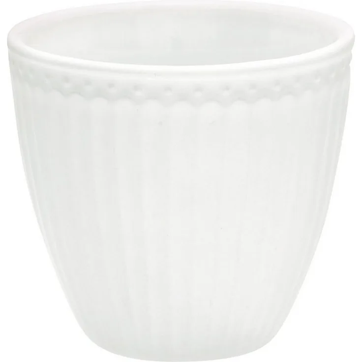 Greengate Latte Cup Alice White STWLATAALI0106
