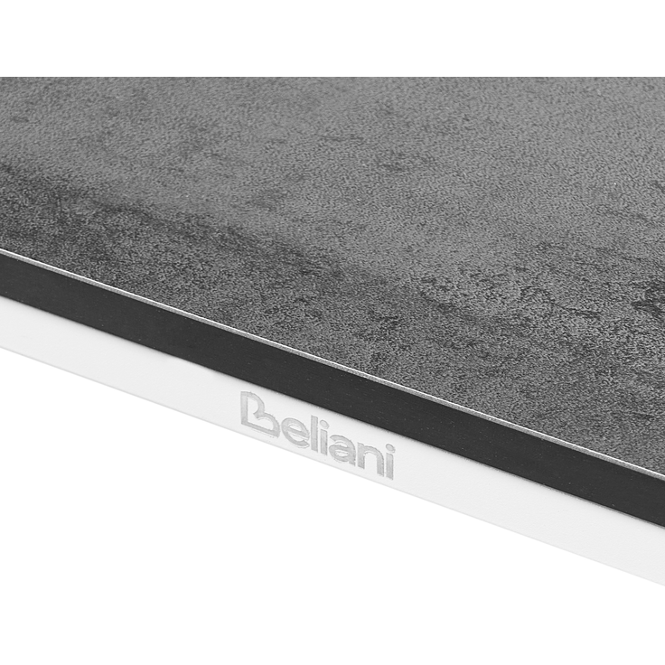 Gartentisch SOVARETO 180 cm 90 cm Steinoptik Dunkelgrau – Bild 7