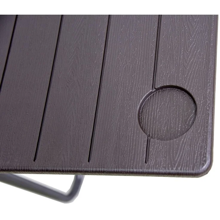 Balkontisch Hängeklapptisch TABORA, Holz-Optik – Bild 4