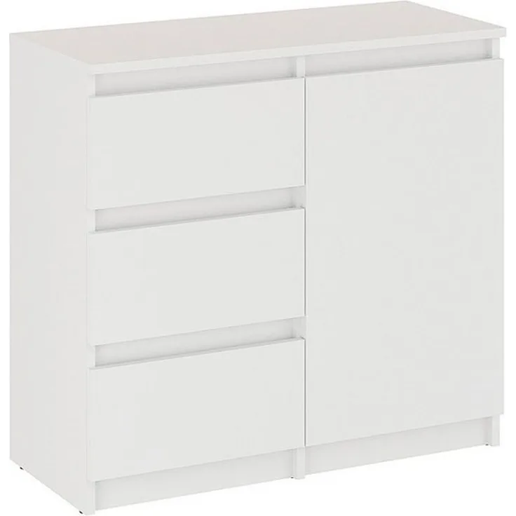 KOMTO Kommode Kommode mit 2/3 Schubladen und Türen – Sideboard PIKO