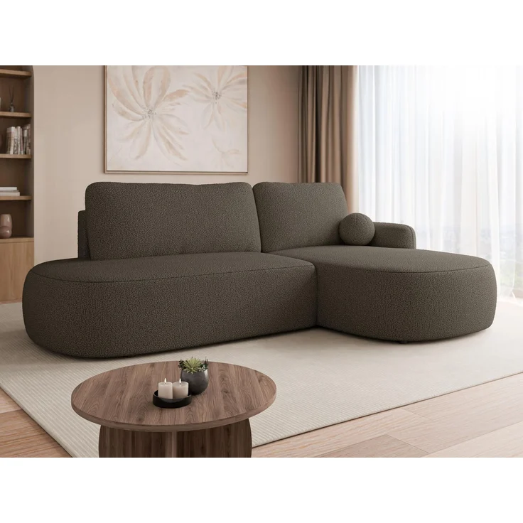 Mirjan24 Ecksofa Loridu O (Farbe: Manza 29, Seite: Rechts), 90 x 174 x 274 cm – Bild 3
