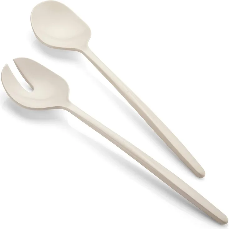Guzzini Tierra Weiss Salatbesteck 28 cm