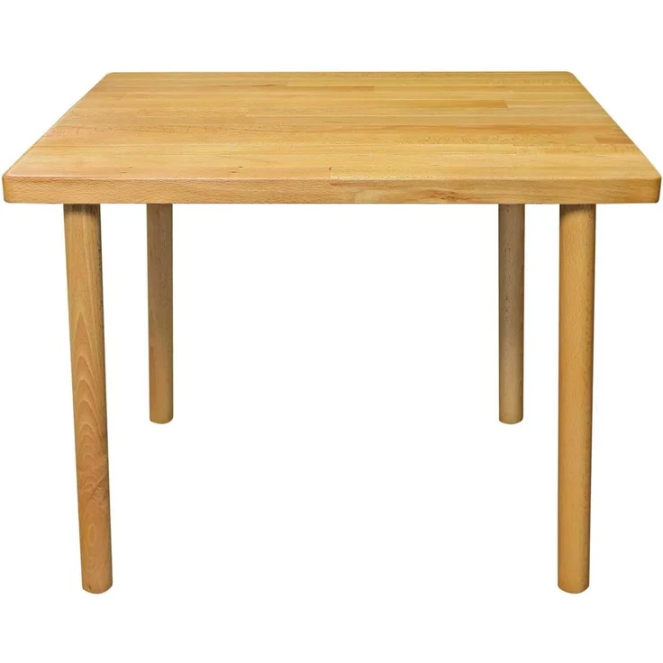 Bubema Kindertisch massiv, Buche natur