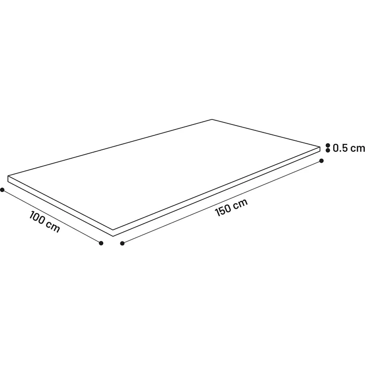 Flamingo Decke Nardo rechteckig beige, Maße: 100 x 150 cm – Bild 4