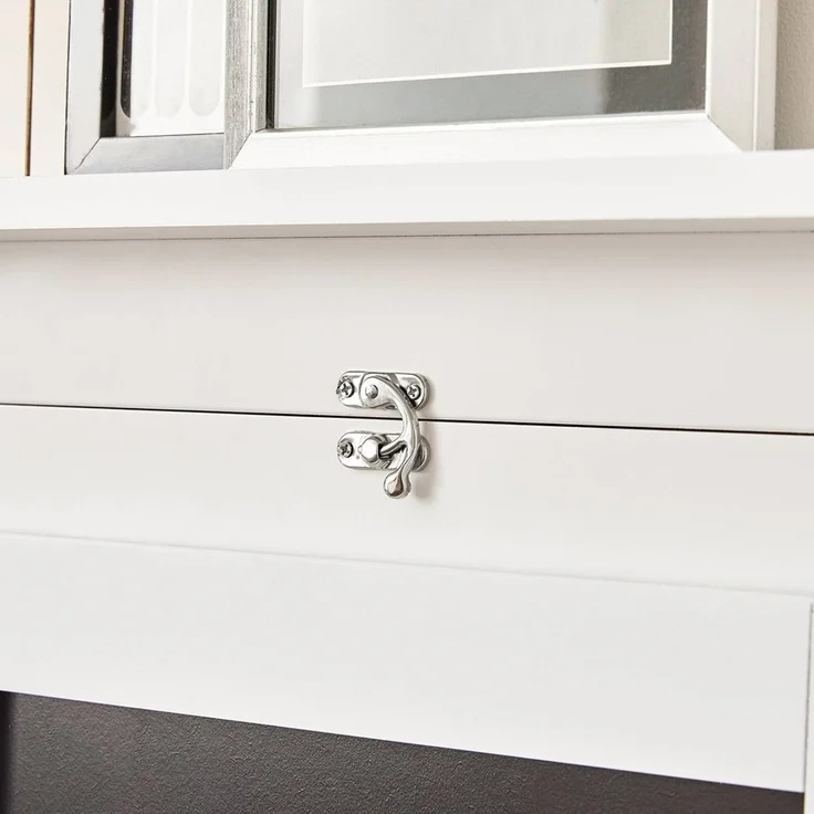 SoBuy FWT20-W Wandklapptisch, MDF, Lackiert, Weiß, 75 x 76 x 50 cm – Bild 6