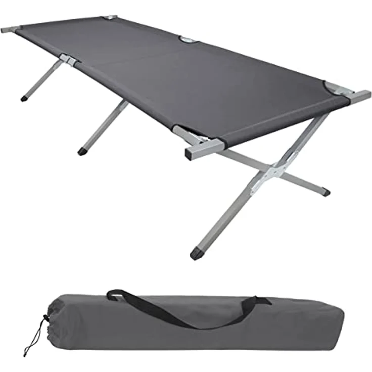 BB Sport Feldbett Feldbett 190 x 64 x 41 cm bis 180 kg belastbar – Bild 1