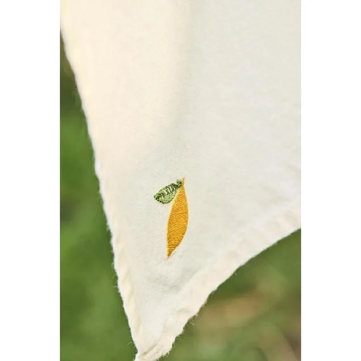 Ib Laursen Geschirrtuch Ib Laursen Geschirrtuch Summer Vibes mit Zitrone (50x70cm)