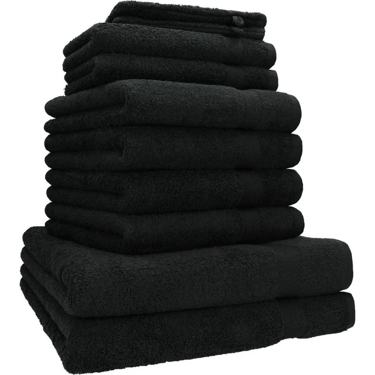 Betz Handtücher 10-teiliges Handtuch Set Premium, 100% Baumwolle (10-St), 4 Handtücher 50x100 cm, 2 Duschtücher 70x140 cm, 2 Gästetücher 30x50 – Bild 1