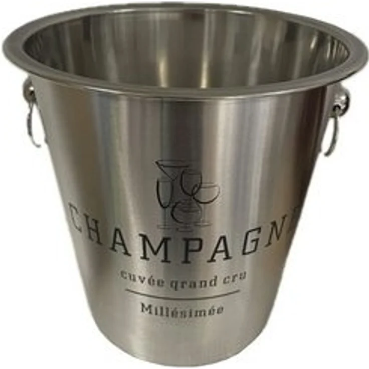 Urban Living Wein- und Sektkühler Champagner- und Sekt-Kühler Eiseimer Champagnerkühler, Edelstahl Sekteimer / Champagnereimer – Bild 4