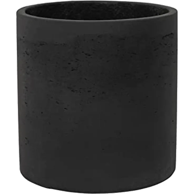 Pottery Potsgrau-schwarz, Durchmesser 20 cm, Höhe 20 cm