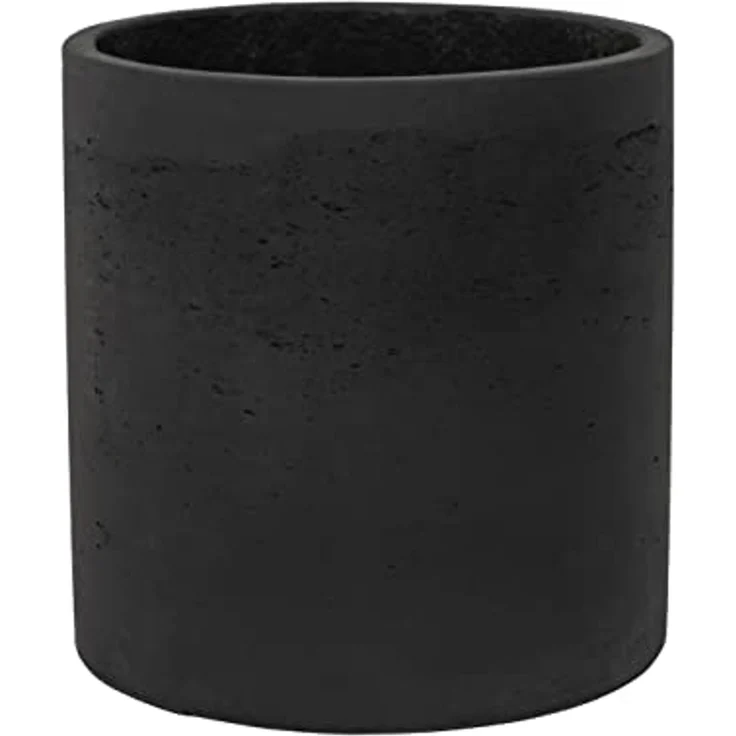 Pottery Potsgrau-schwarz, Durchmesser 20 cm, Höhe 20 cm
