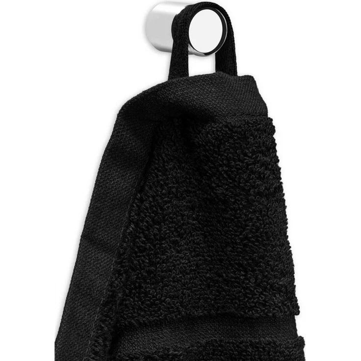 aurora Objektwäsche Badetücher Gästetuch Rio 30x50cm - 450 g/m² schwarz, 100%BW – Bild 4