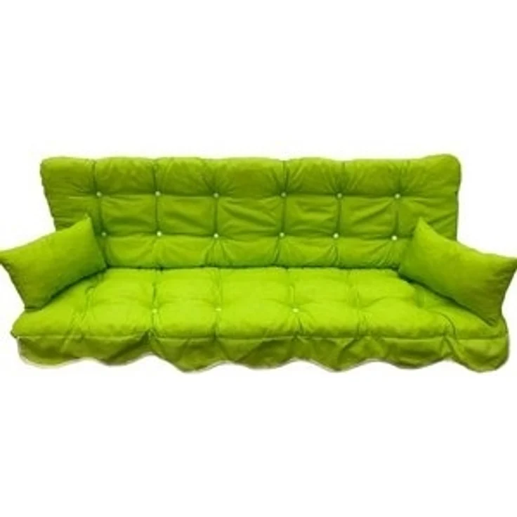 Kühnemuth Auflagekissen Auflagen Set für Hollywoodschaukeln Sitzkissen 180x50 cm Design 670 – Bild 4