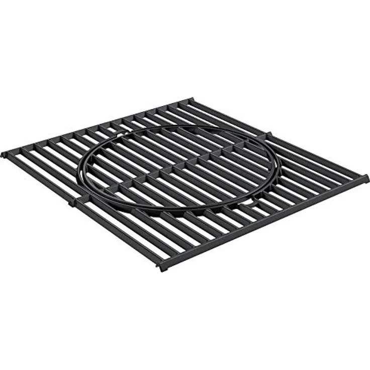 RÖSLE Grillrost 'Vario' für Videro G3 & G4, emailliertes Gusseisen, schwarz, 45 x 39,5 cm – Bild 2