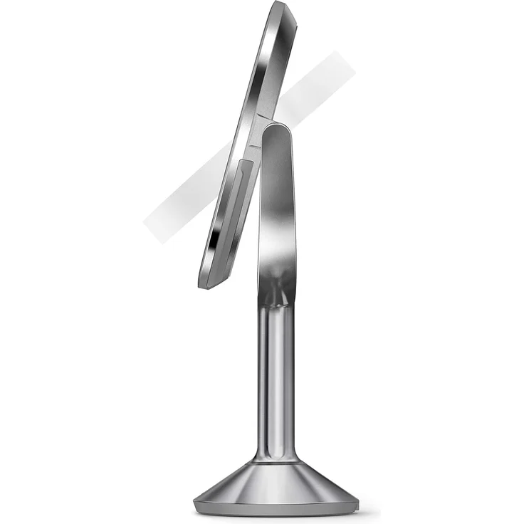 Simplehuman ST3024 Sensorspiegel Trio, gebürsteter Edelstahl, 20cm – Bild 4