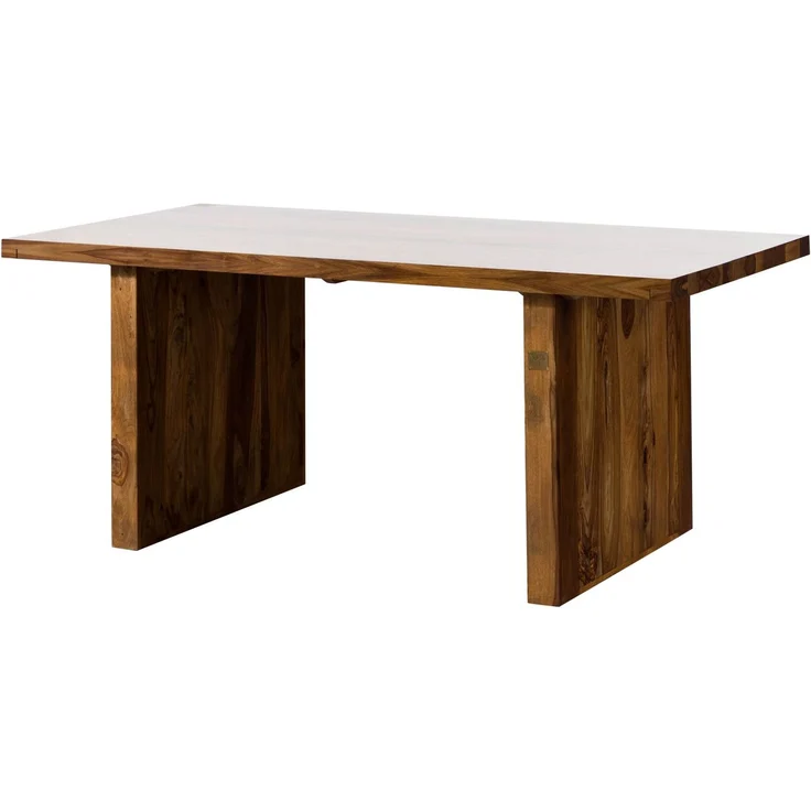 Esstisch Sheesham 180 x 90 x 76 walnuss lackiert DUKE #102 – Bild 1