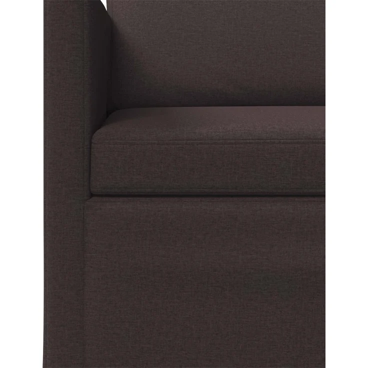 vidaXL Sofa-Set 2 pcs Dunkelbraun Stoff 3433180 – Bild 4