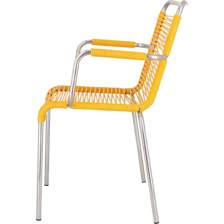 Outdoor Stapelsessel Fiam MYA SPAGHETTI gelb – Bild 3