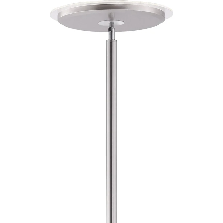 LED Deckenfluter, stahlfarben, Touchdimmer, Höhe 190 cm – Bild 9