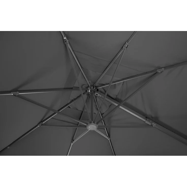 Schneider Schirme Ampelschirm, Rhodos Grande, anthrazit, 4x3 m – Bild 7