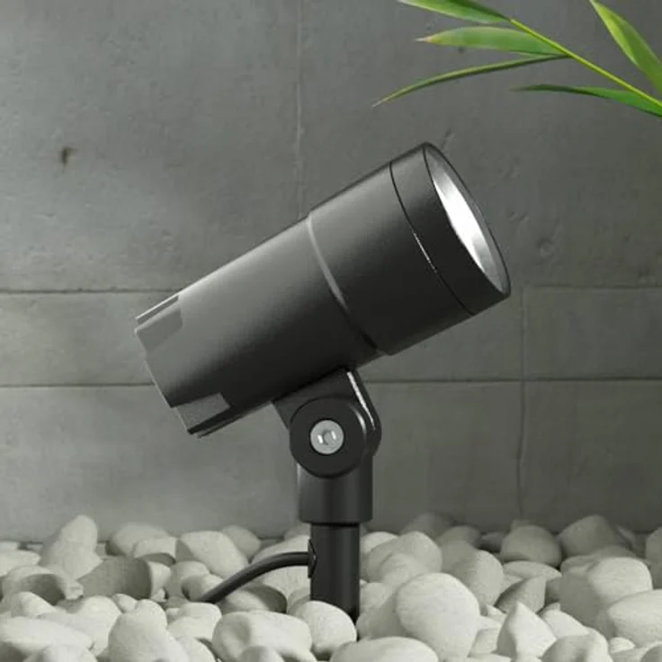 Lucande LED Daja, moderne 1-flammige Außenwandleuchte aus Aluminium, IP65, energiesparendes Leuchtmittel inklusive – Bild 2