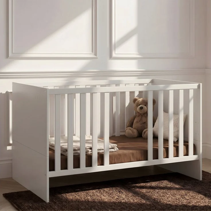 arthur berndt Babybett Premium Essentials, Made in Germany, Massivholz, inkl. Lattenrost – Bild 2