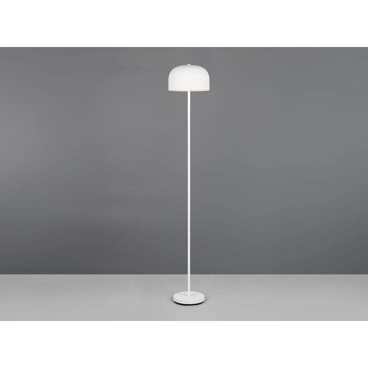 Akku Stehlampe JEFF dimmbar, per USB aufladbar, Weiß Höhe 147cm – Bild 3