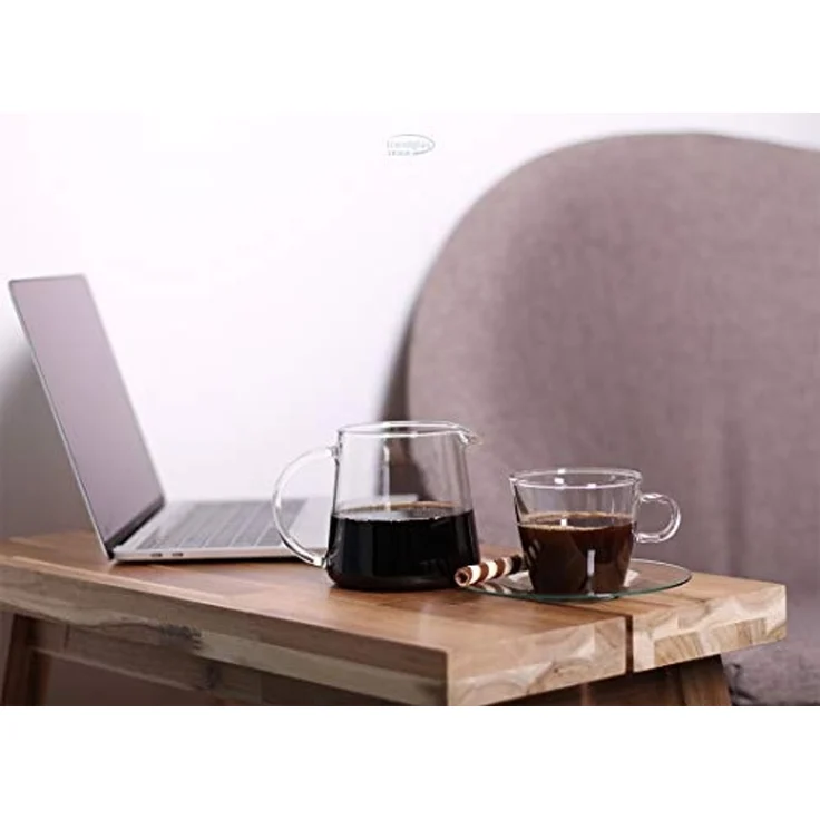 Trendglas Jena Milchkännchen 500 ml aus Borosilikatglas, 0,5 l – Bild 4