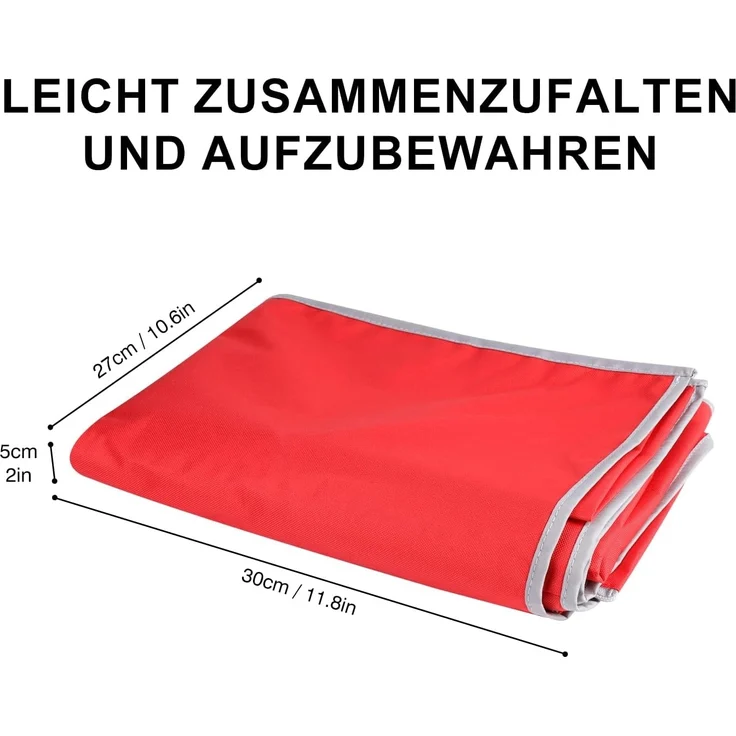 Salcar Aufbewahrungstasche für Weihnachtsbaum Künstlich − für zerlegbare Bäume bis zu 270 cm, 150 x 50 x 60 cm extra große Aufbewahrungstasche – Bild 7