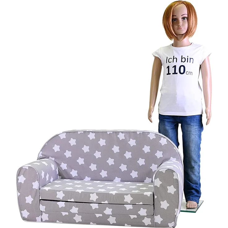 Knorr Toys Kindersofa 'Stars white' – Bild 9