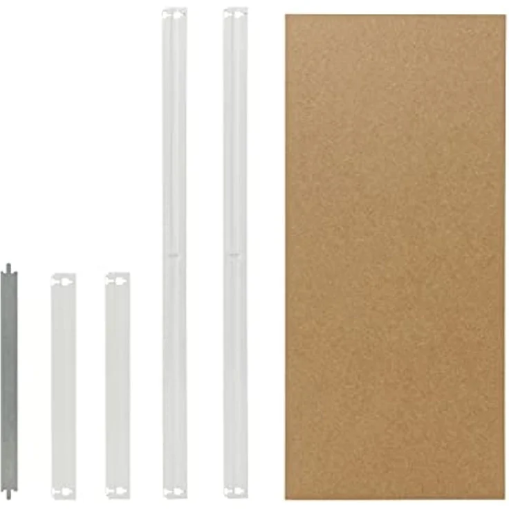 shelfplaza OFFICE 80x60 cm Fachboden-Set in lichtgrau für OFFICE Schwerlastregale mit 175 kg Traglast pro Boden – Bild 1