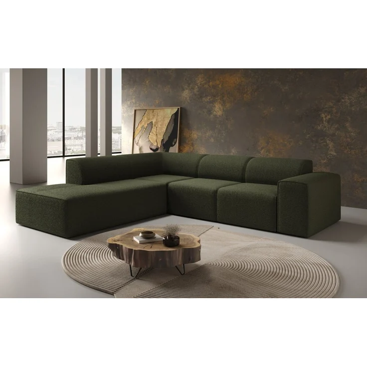 Luxusbetten24 Sofa Designer Sofa Idiola L, in Teddy Bouclé – Bild 2